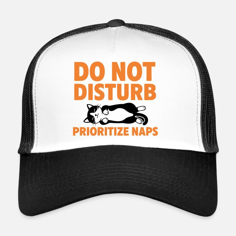 Ne pas déranger Prioriser siestes Chat Casquette trucker 