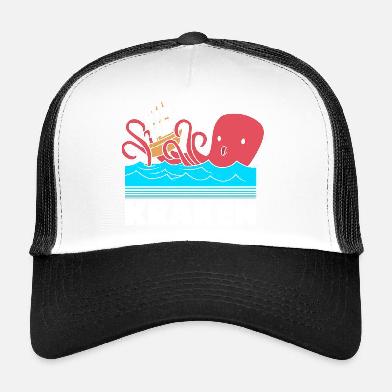 Octopus Octopus Octopus Octopus Squid Trucker Cap