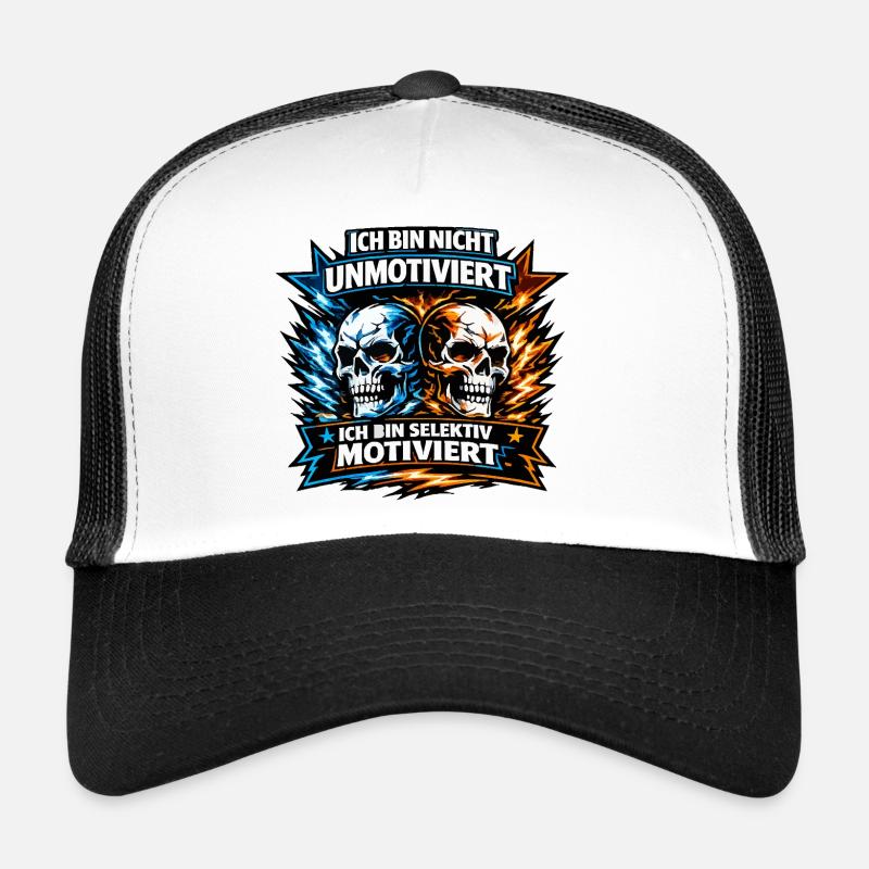 Pas démotivé – motivé sélectivement avec les skiffs Casquette trucker 
