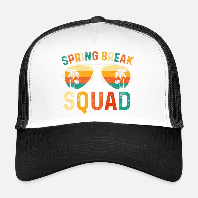 Spring Break Squad Girls Trip Beach Cruise 2026 Trucker Cap