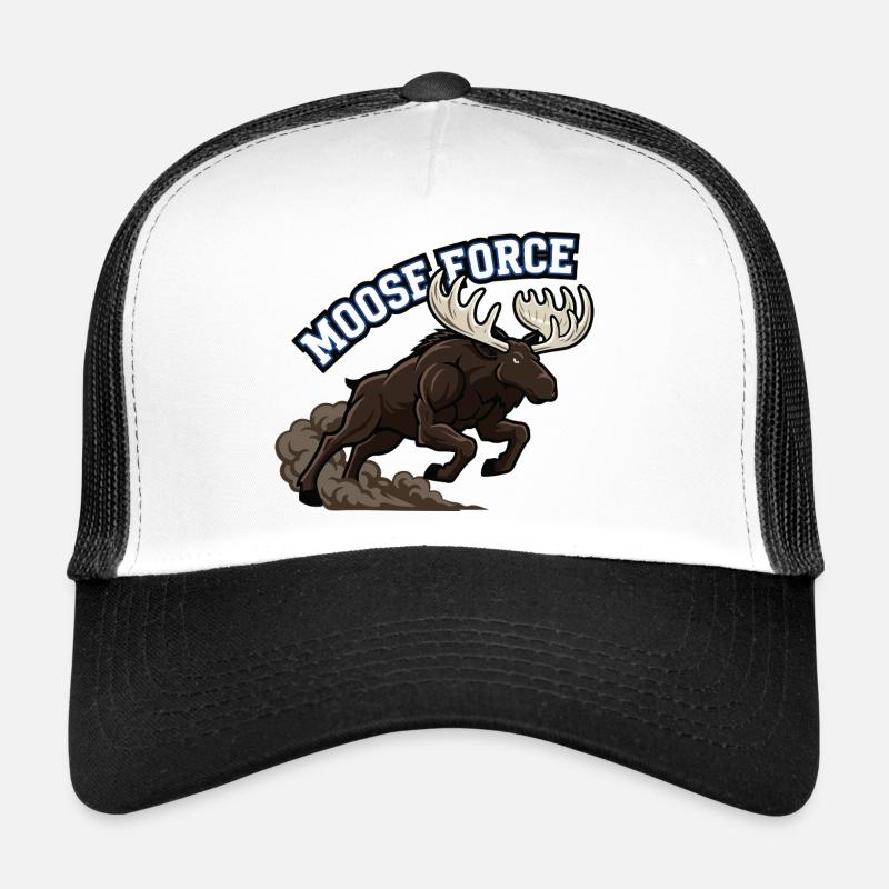 Moose Force Wild Elk Power Trucker Cap