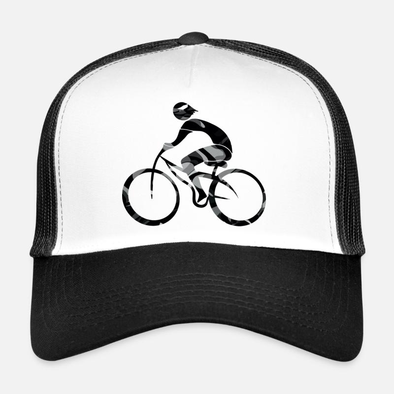 Cyclist - Trucker Cap - white/black