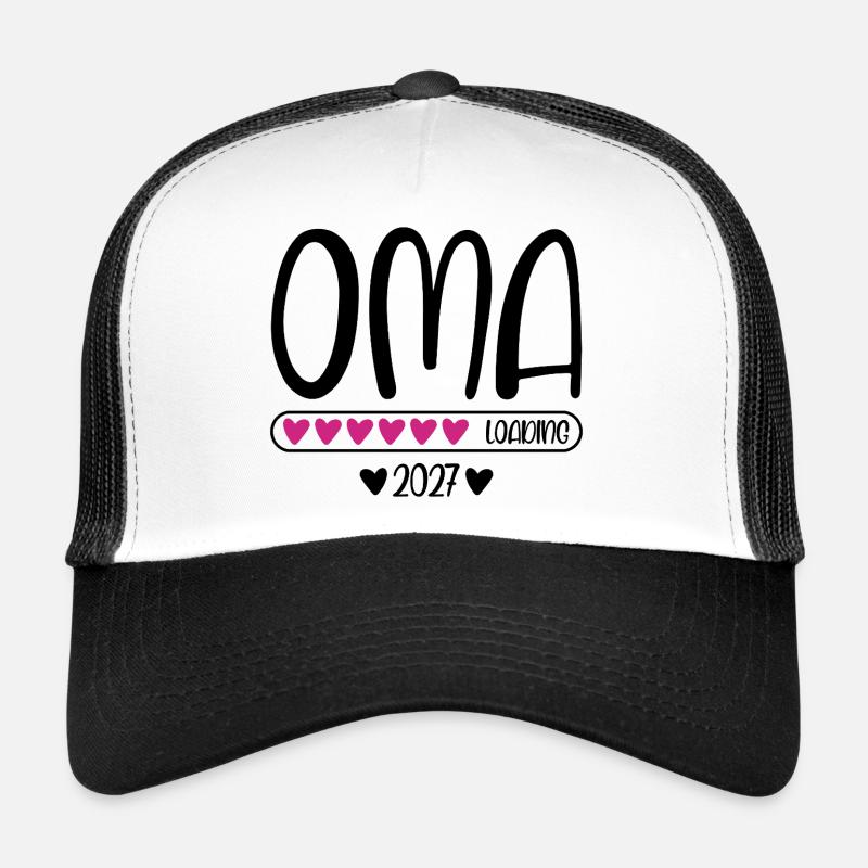 Grandma 2027 loading with heart loading bar Trucker Cap