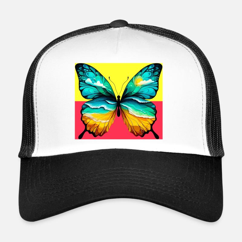 papillon Casquette trucker 