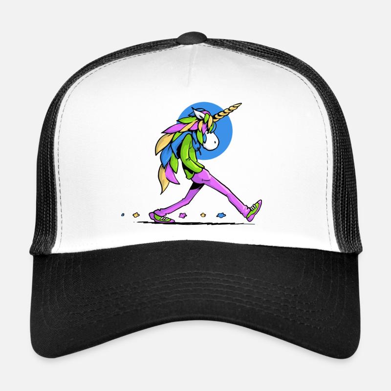 Walking Unicorn Trucker Cap