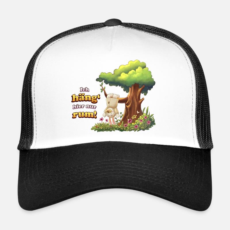 Siggi und der Zauberwald - Chillen - Trucker Cap - Weiß/Schwarz
