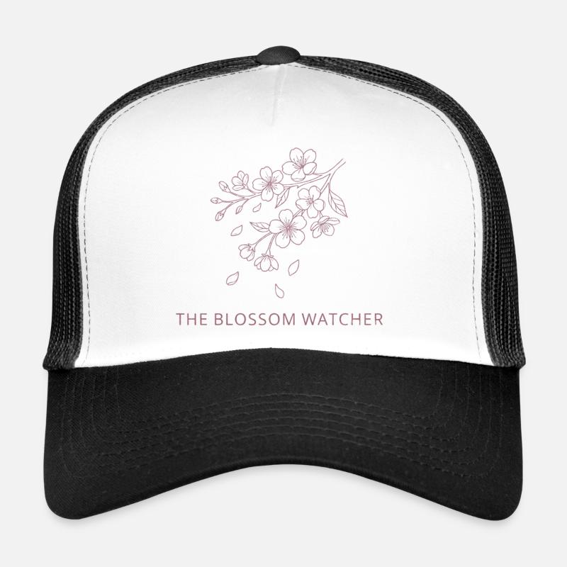 The Blossom Watcher - Illustrations de la saison Spring Snow UK Casquette trucker 