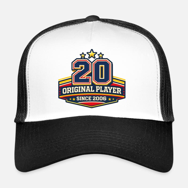 Original Player 20 Badge Retro Trucker Cap