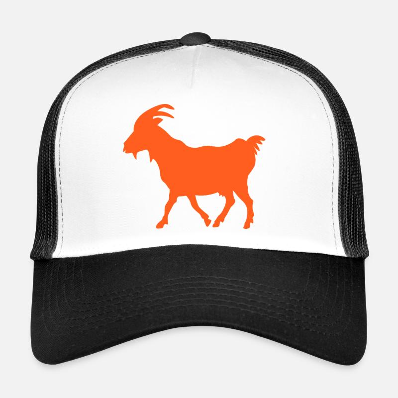 Ziege orange GOAT Trucker Cap