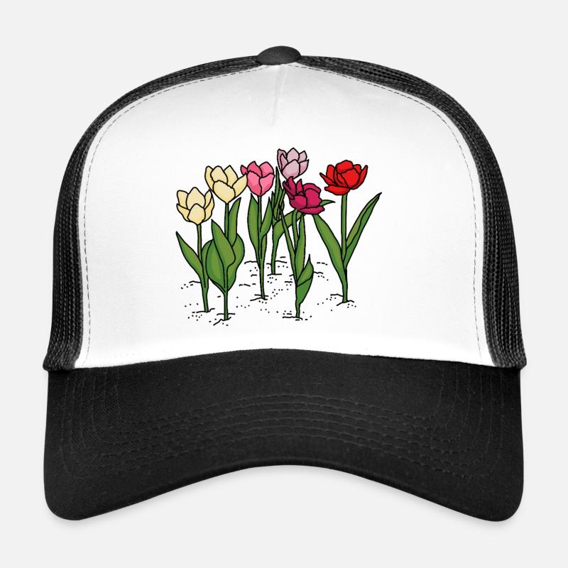 Tulips in spring Trucker Cap