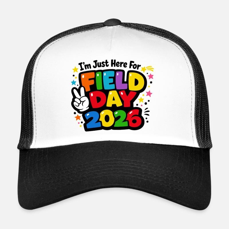 Schulsporttag 2026 Farbenfrohe Designkinder Trucker Cap