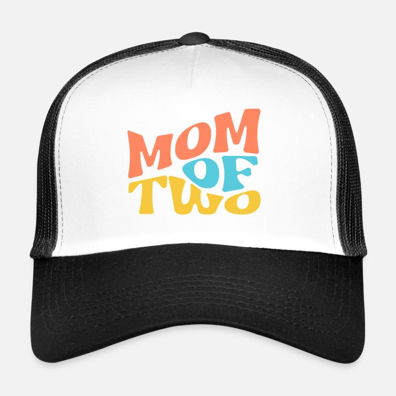 Maman de deux enfants Casquette trucker 