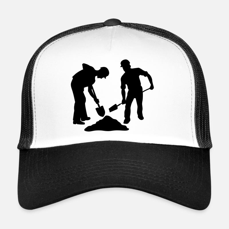 Équipe des travailleurs du sable – Équipe au sol Casquette trucker 
