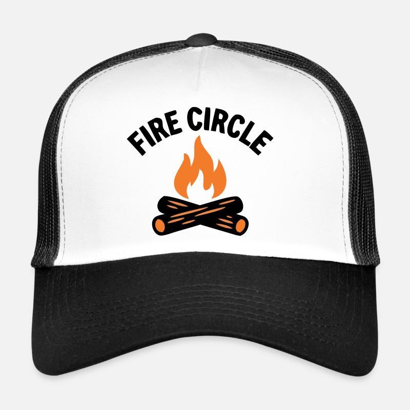Scout Boy Scout Camping au Feu de Camp Casquette trucker 