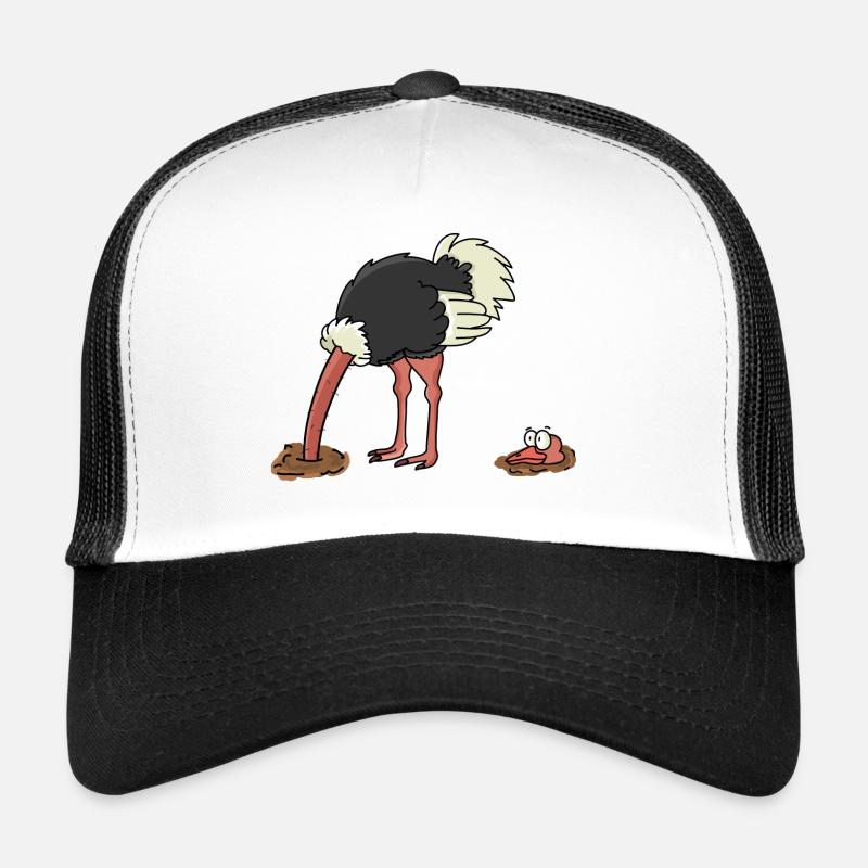 Vogelstrauß Vogel Strauß Trucker Cap