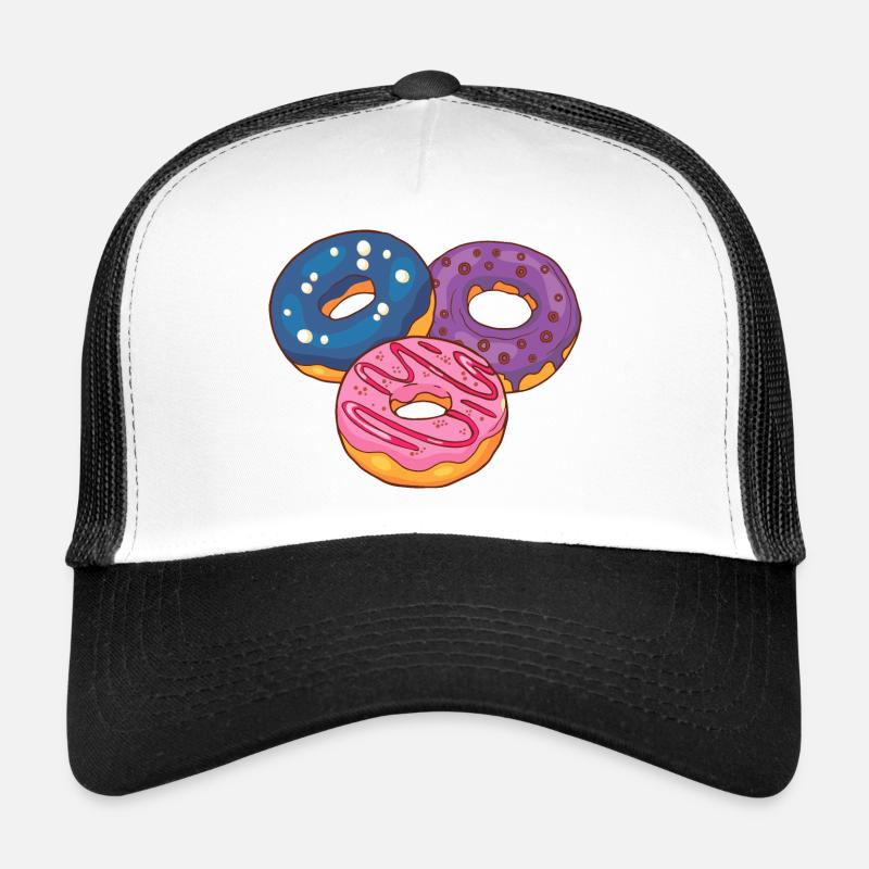 Donuts Confiserie Cookie Tart Cake Pies Trucker Cap
