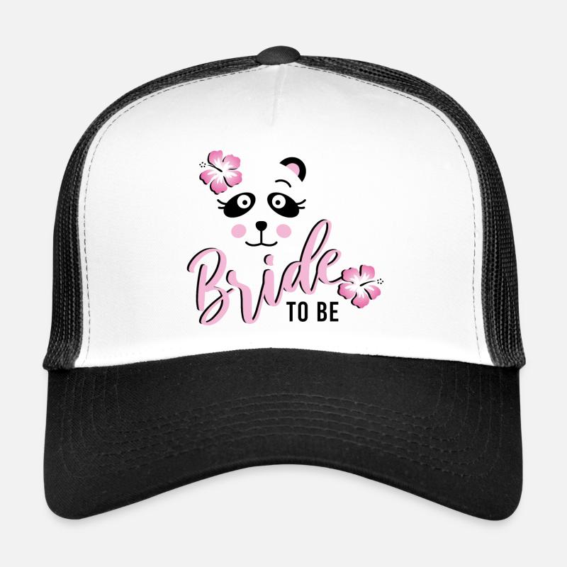 Bride Panda JGA Wedding Bride Team Group Shirt 1 Trucker Cap