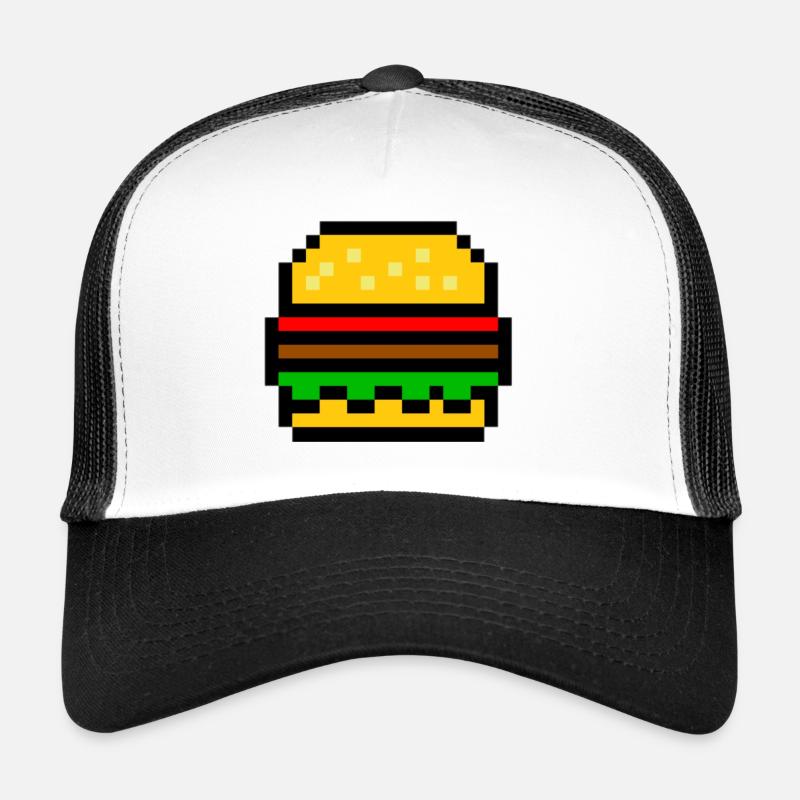 Burger Love - Casquette trucker - blanc/noir