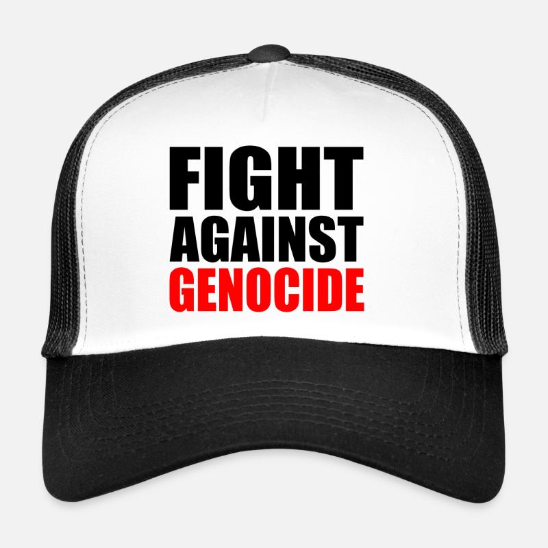 Fight against genocide Casquette trucker 