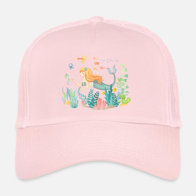Mermaid Océan Casquette trucker 