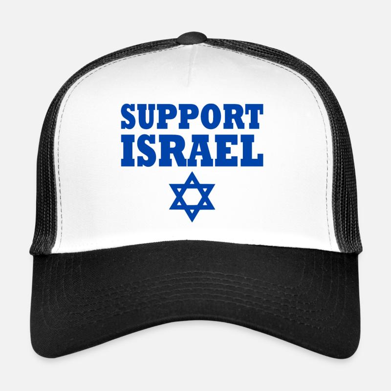 Support israel Casquette trucker 