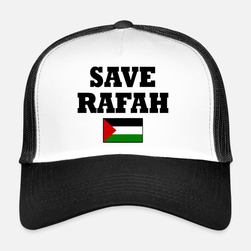 Save rafah Trucker Cap