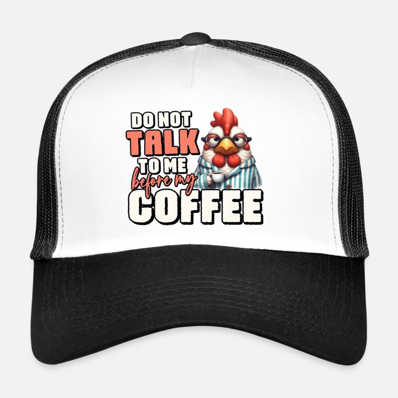 Coq au café Casquette trucker 