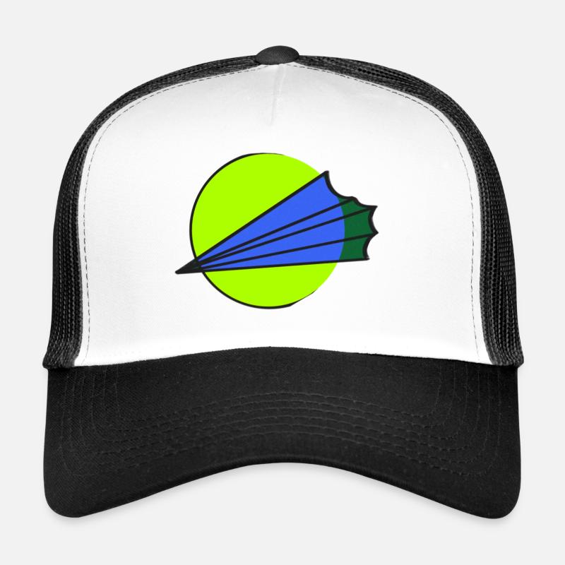 Green Planet - Trucker Cap - Weiß/Schwarz