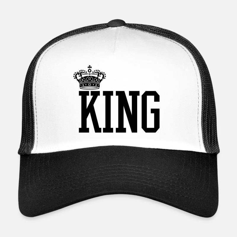 King - Queen Geschenk Geschenkidee Trucker Cap