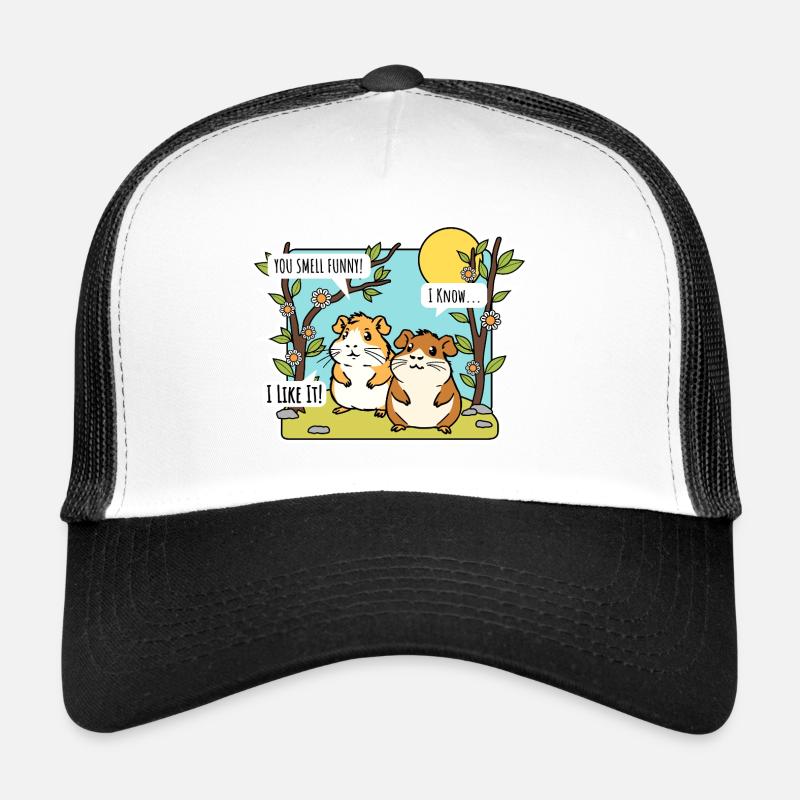 Zwei Hamster Kumpel - einer der riecht komisch Trucker Cap