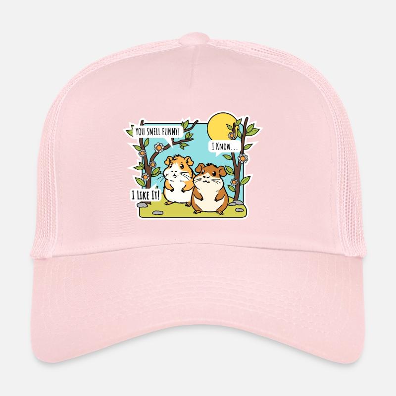 Two hamster buddies - one who smells funny Trucker Cap