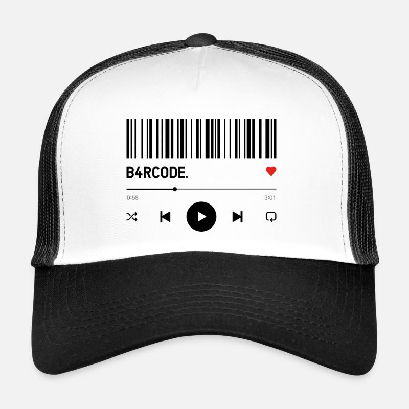 B4RCODE. Song black Trucker Cap