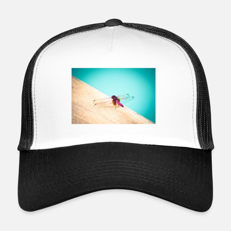 Dragon-Fly - Trucker Cap - Weiß/Schwarz