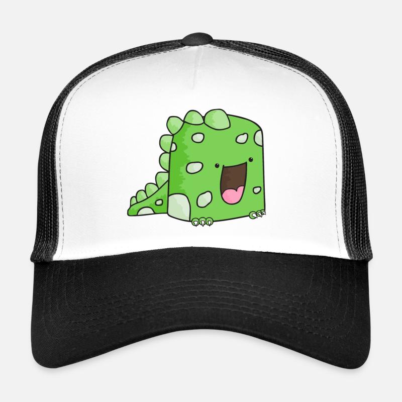 Shibby monster 1 - Trucker Cap - Weiß/Schwarz