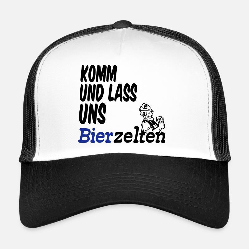 Bierzelt,Bier,Sprüche,Geschenk Trucker Cap