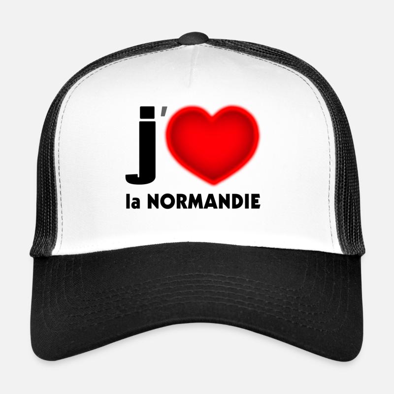 Ich liebe Normandie Trucker Cap