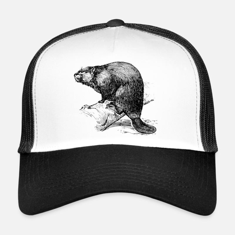 Le castor Casquette trucker 