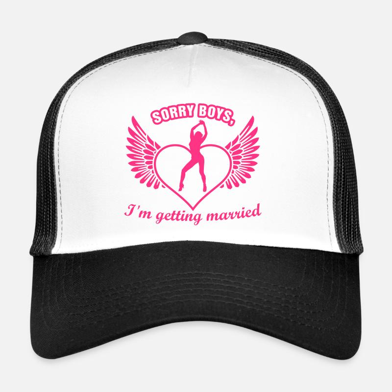 bachelorette party - Trucker Cap - Weiß/Schwarz