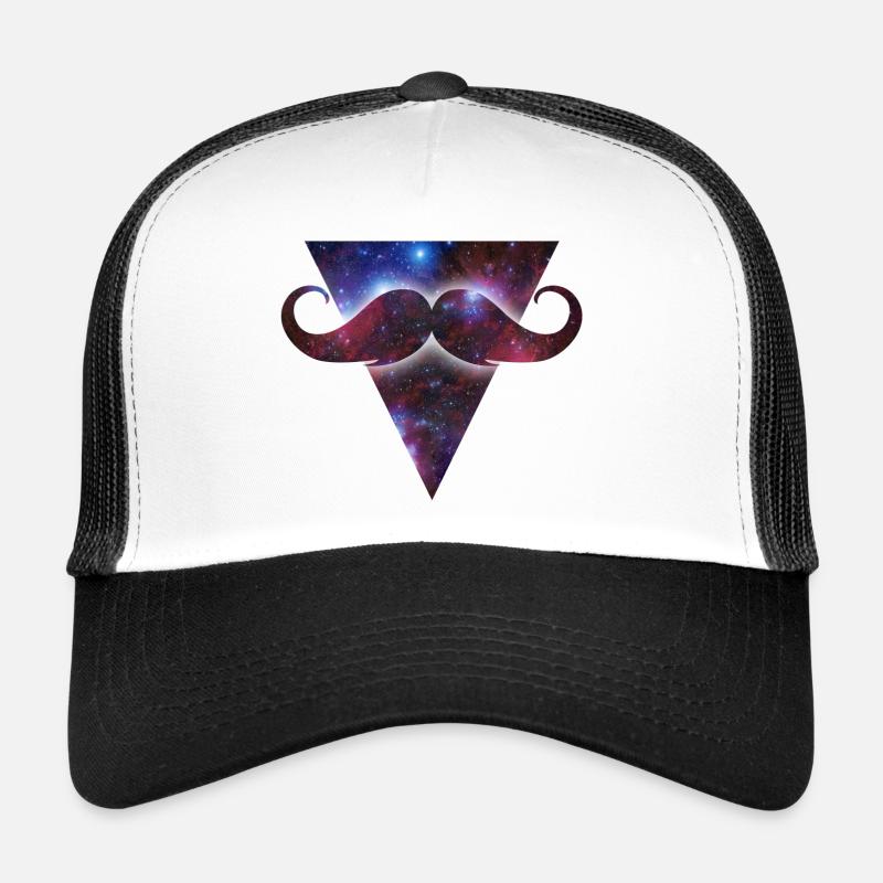 mustache universe Casquette trucker 
