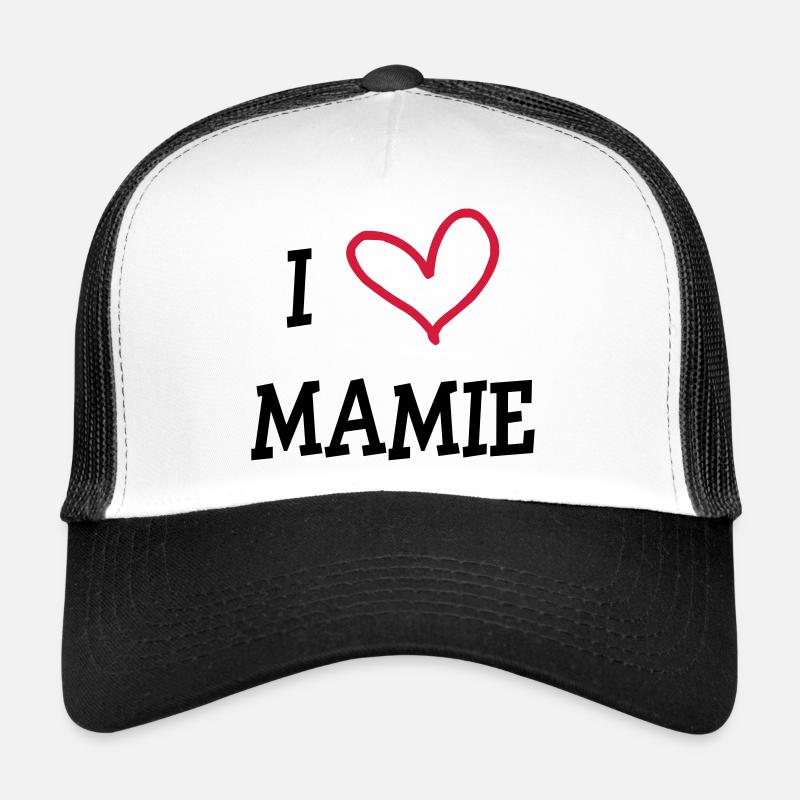 I Love Mamie Casquette trucker 