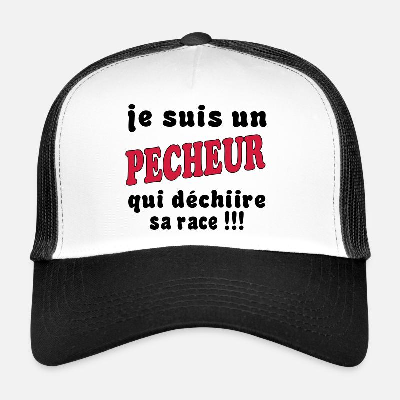 Je suis un pêcheur qui déchire Trucker Cap