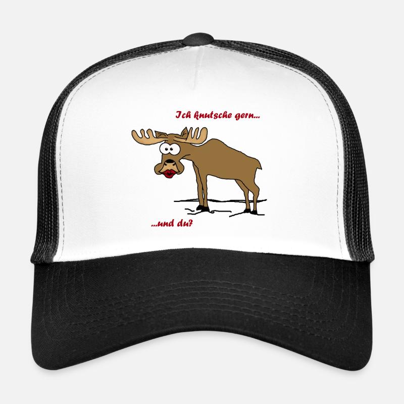 Knutschender Elch Trucker Cap