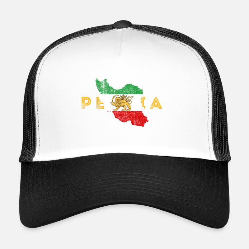 Persien Form und Flagge Trucker Cap