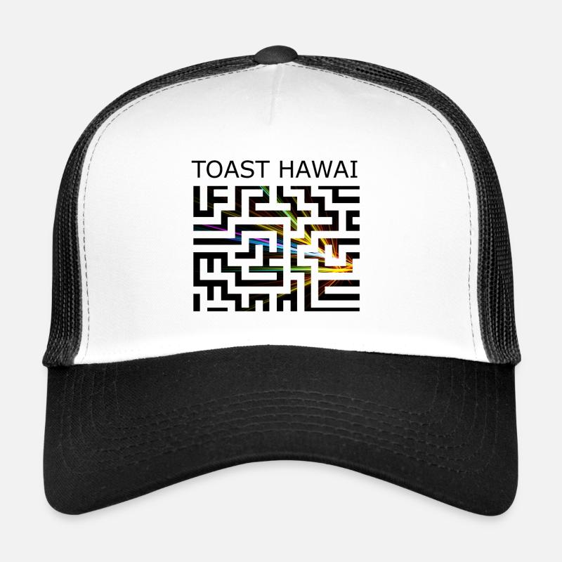 Toast Hawai - Trucker Cap - white/black