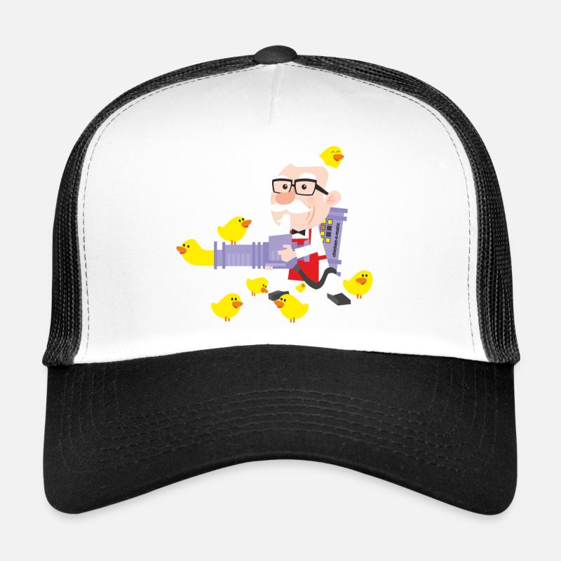 Le Coronel et le Chicken-o-matic Casquette trucker 