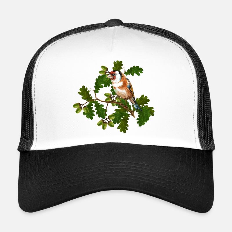 Ptak - Trucker cap - hvid/sort