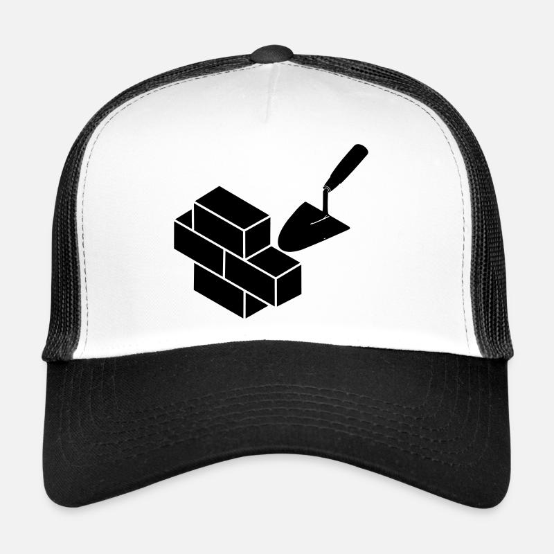 Logo pour maçon Casquette trucker 