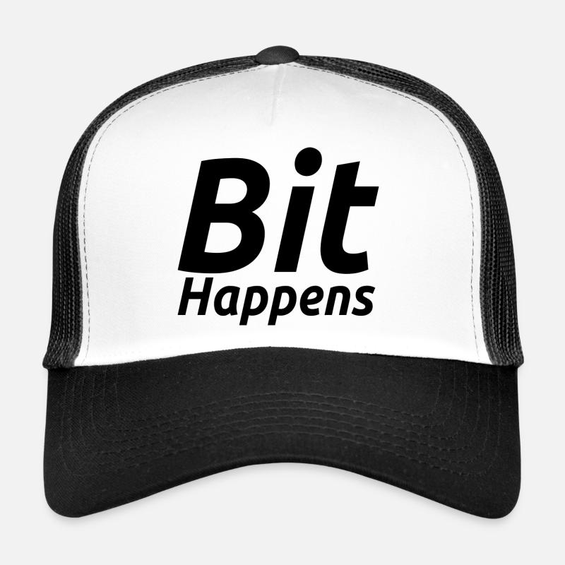 Bit Happens Trucker Cap