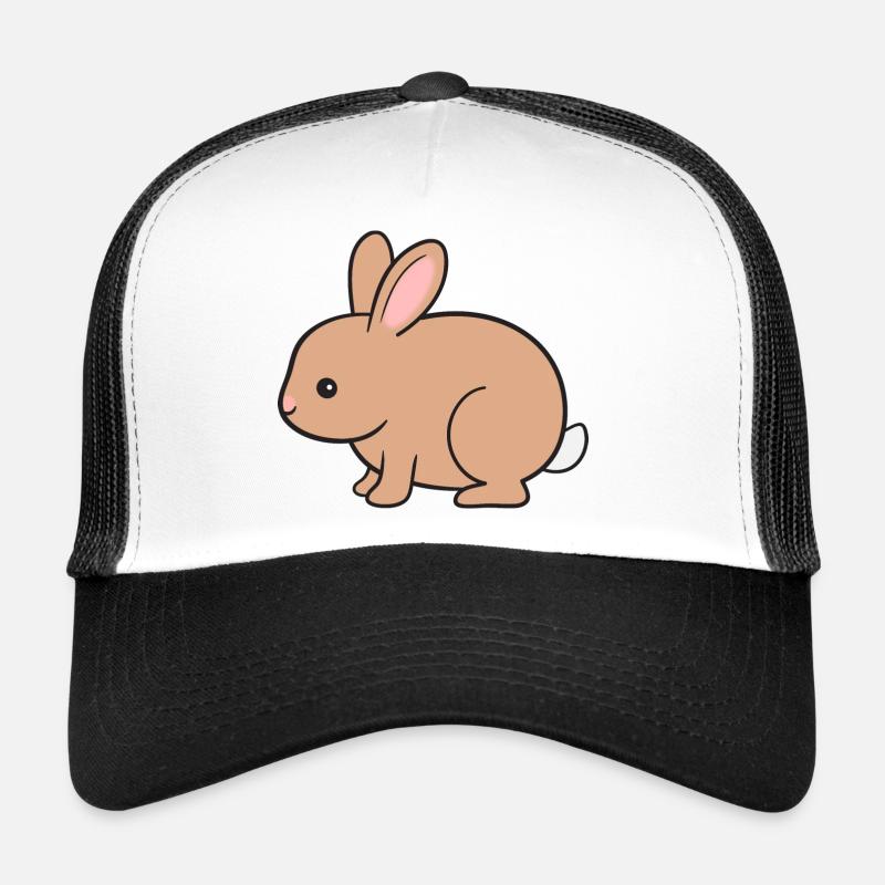 Lapin Lapin - Casquette trucker  - blanc/noir