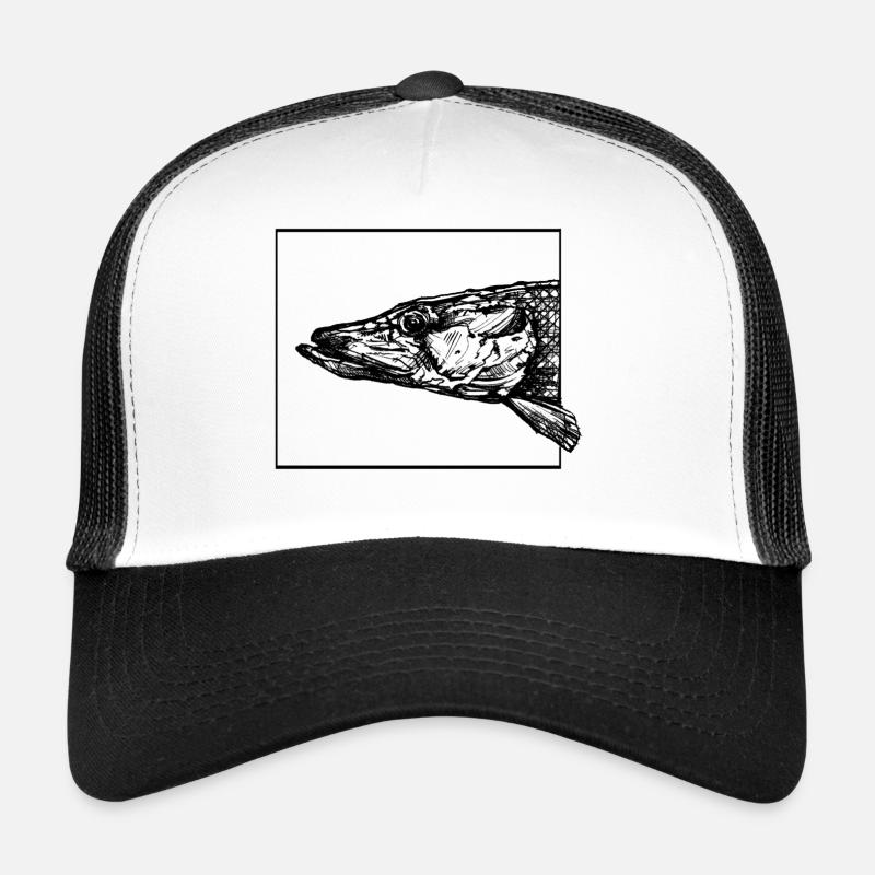 Le brochet Casquette trucker 